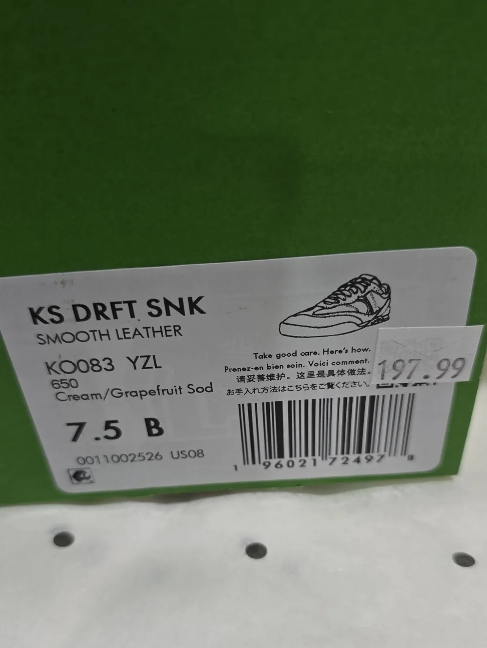 Kate Spade KS Drift Lace-Up Sneakers, Cream/Grapefruit Soda